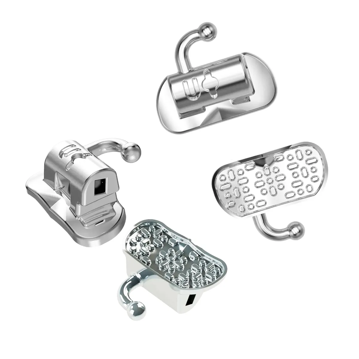 3B Ortho 1.ST Molar Tube Cosy II Asymmetry Base 25x4 100 Pcs Roth 18