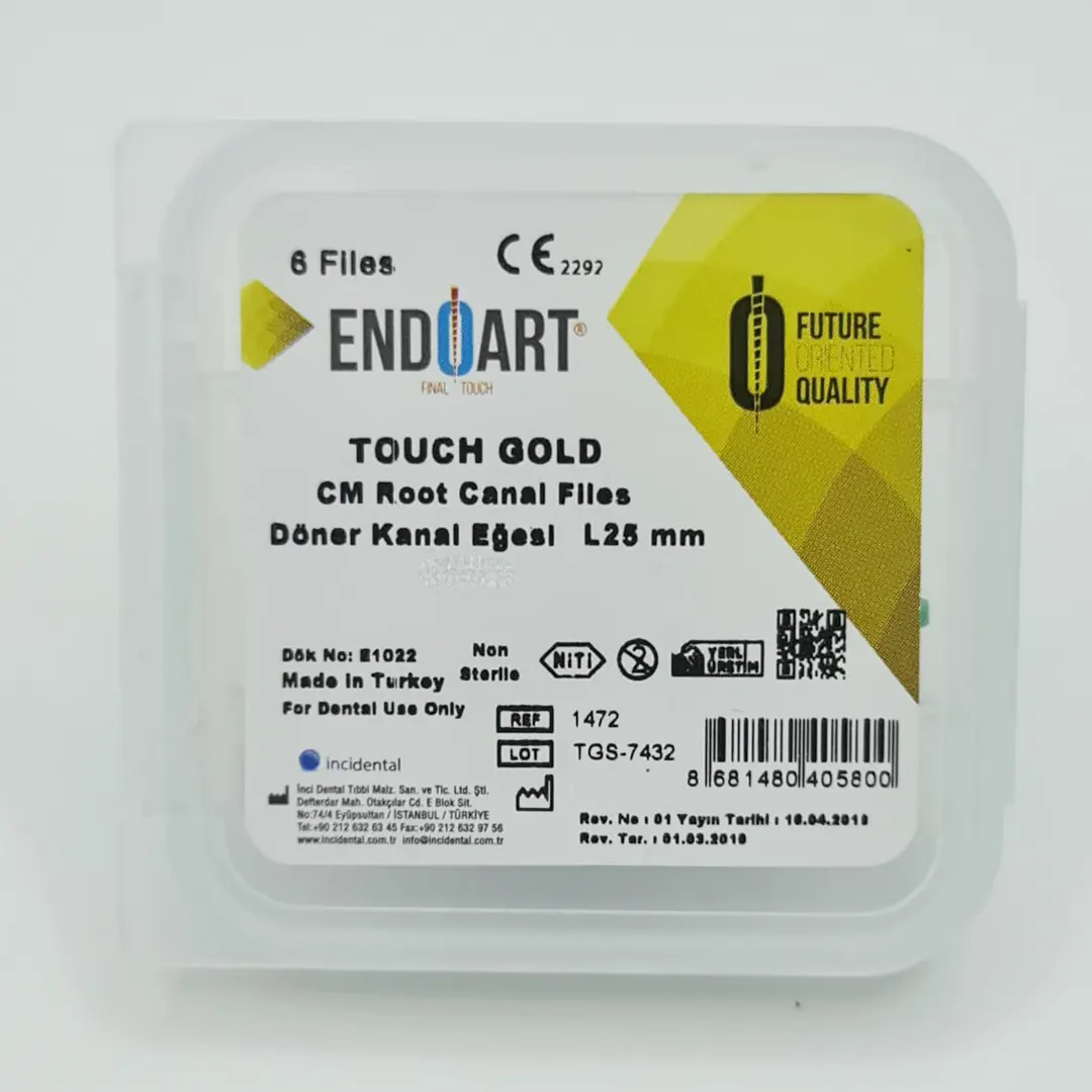 Endoart Touch Gold Döner Kanal Eğesi