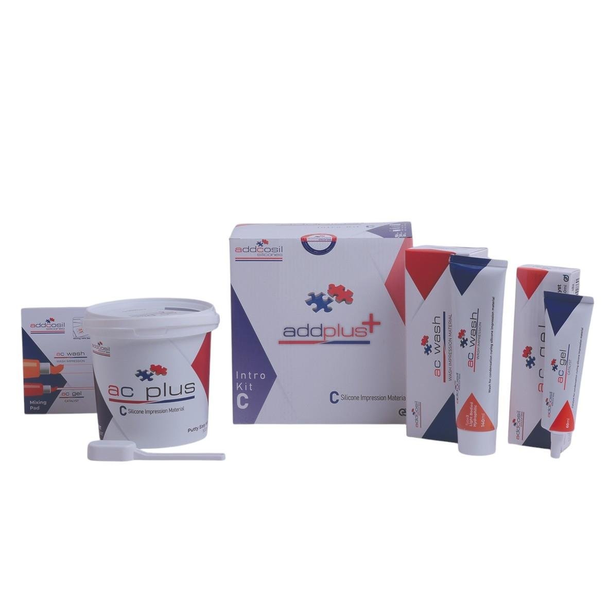 Addplus C Tipi Silikon Ölçü Maddesi Mini Set (Öğrenci Tipi)