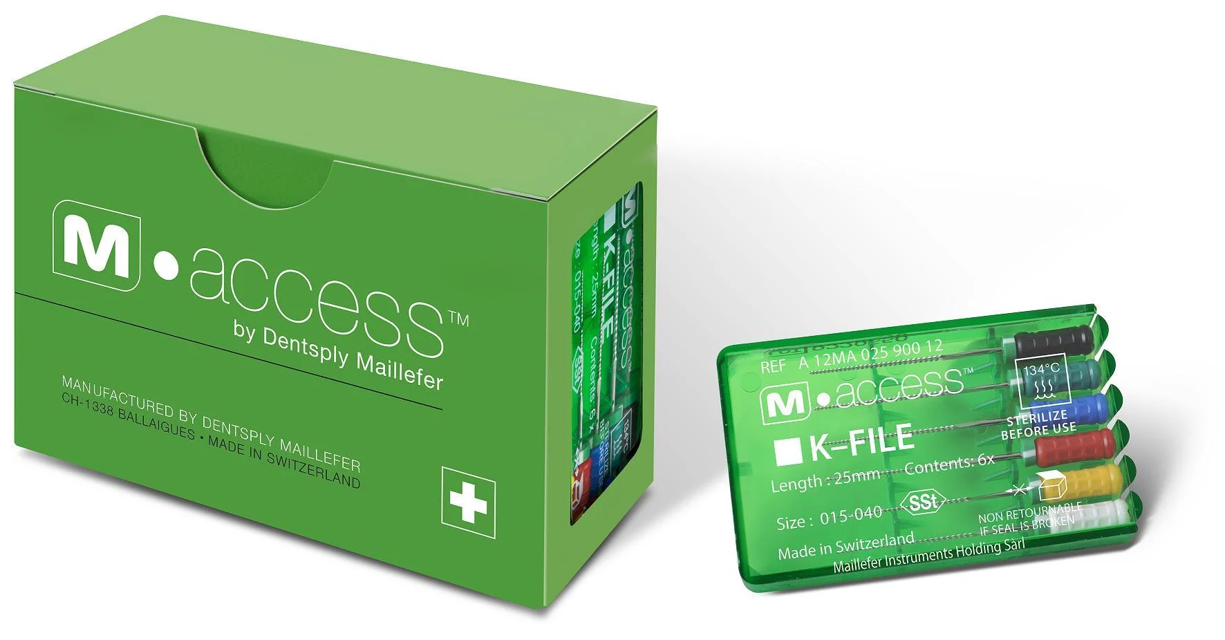 Dentsply Sirona Maillefer M-Access K-File Kanal Eğesi 25 mm 30