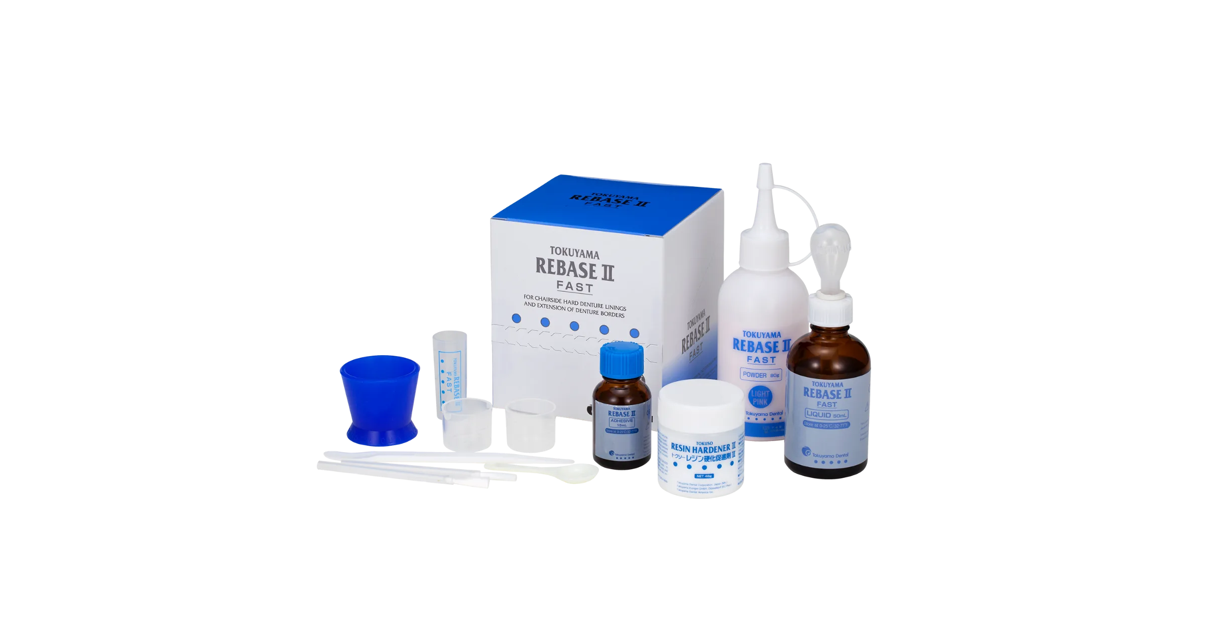 Tokuyama Rebase II Fast Sert Protez Besleme Materyali