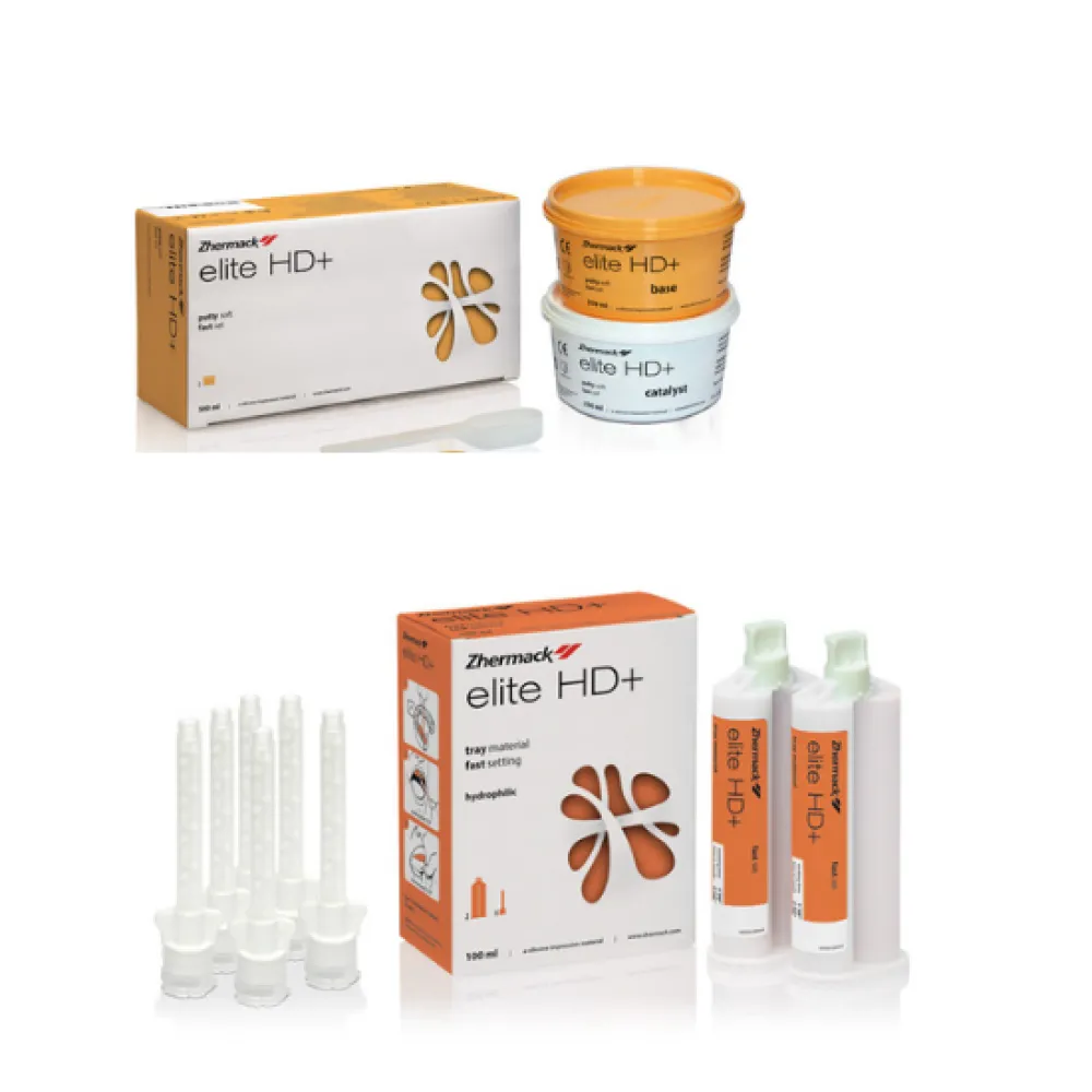 Zhermack Elite HD+ A Silikon Ölçü Takım Fast Set Light Set