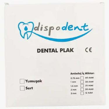 Dispodent Yumuşak ve Sert Plaklar Yumuşak
